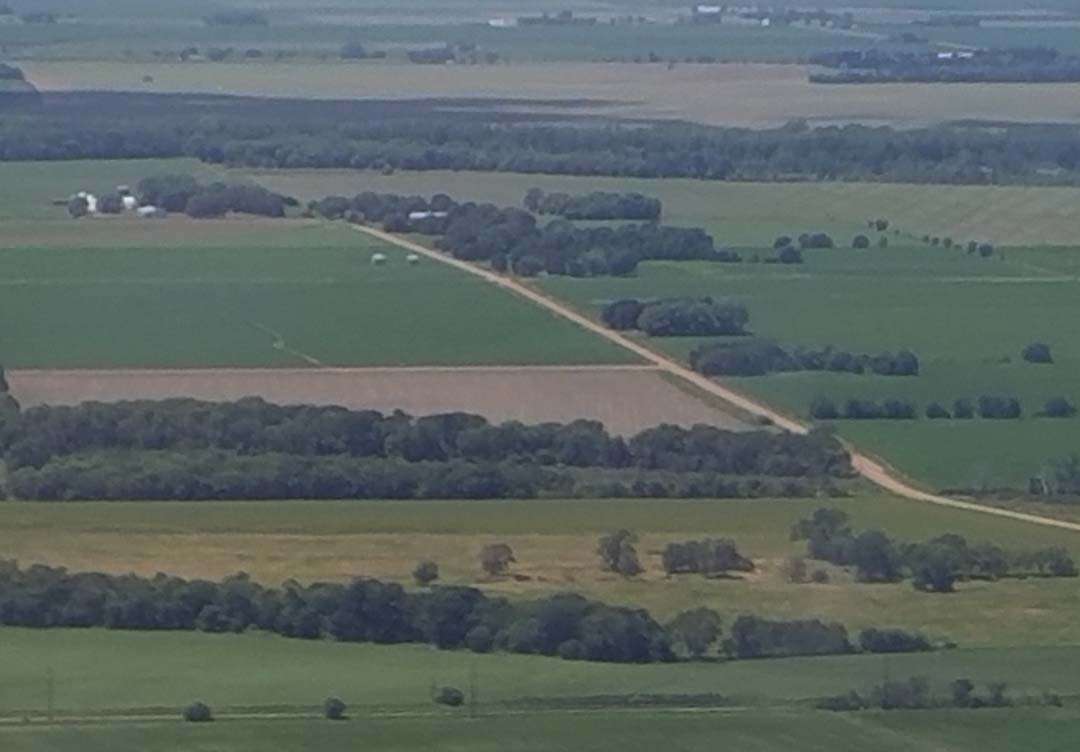 Quick trip to Iowa - view from plane