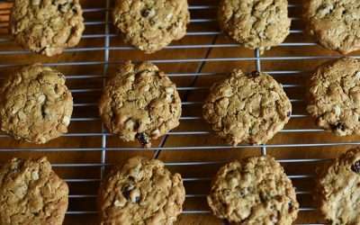 Oatmeal Raisin Cookies Made with Heart Healthy Walnut Butter
