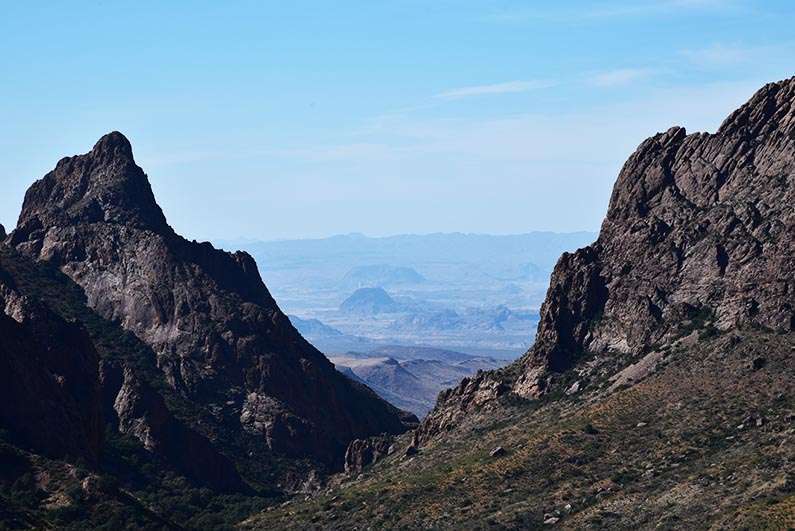 16 - 2017-11-07 Trip to Big Bend - Chisos Mountains - The Window - 1