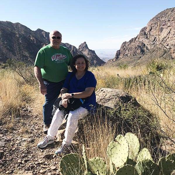 18 - 2017-11-07 Trip to Big Bend - Chisos Mountains - The Window - 2